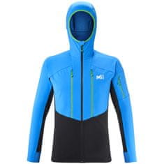 Millet Bunda Millet PIERRA MENT HOODIE M NOIR/ELECTRIC BLUE|M