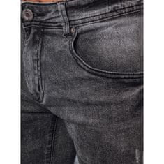 Dstreet Pánské džínové kalhoty OTA šedé ux4075 s38