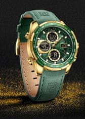 NaviForce Pánské analogové hodinky Calint zelená Univerzální