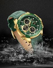 NaviForce Pánské analogové hodinky Calint zelená Univerzální