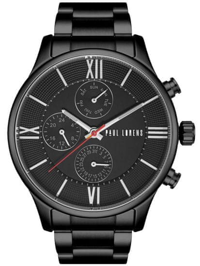 Paul Lorens Pánské analogové hodinky Rhyrion černá Univerzální
