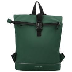 Daniel Ray Stylový dámský pogumovaný batoh Santalina, tmavě zelená