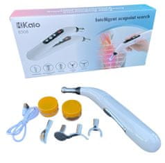 TADEKMARK Masážní pero pro akupunkturu USB elektrostimulátor 5v1 pro bolesti zad