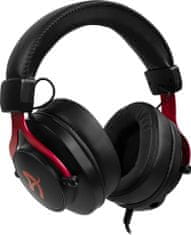 Arozzi herní sluchátka ARIA Black-Red/ náhlavní/ 2x 3,5" jack/ redukce na 1x 3,5" jack/ odnímatelný mikrofon