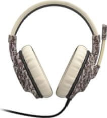 Hama uRage gamingový headset SoundZ 333, béžovo-hnědý