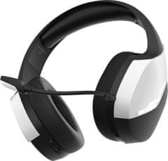 Zalman Zalman headset ZM-HPS700W / herní / náhlavní / bezdrátový / 50mm měniče / 3,5mm jack / bíločerný