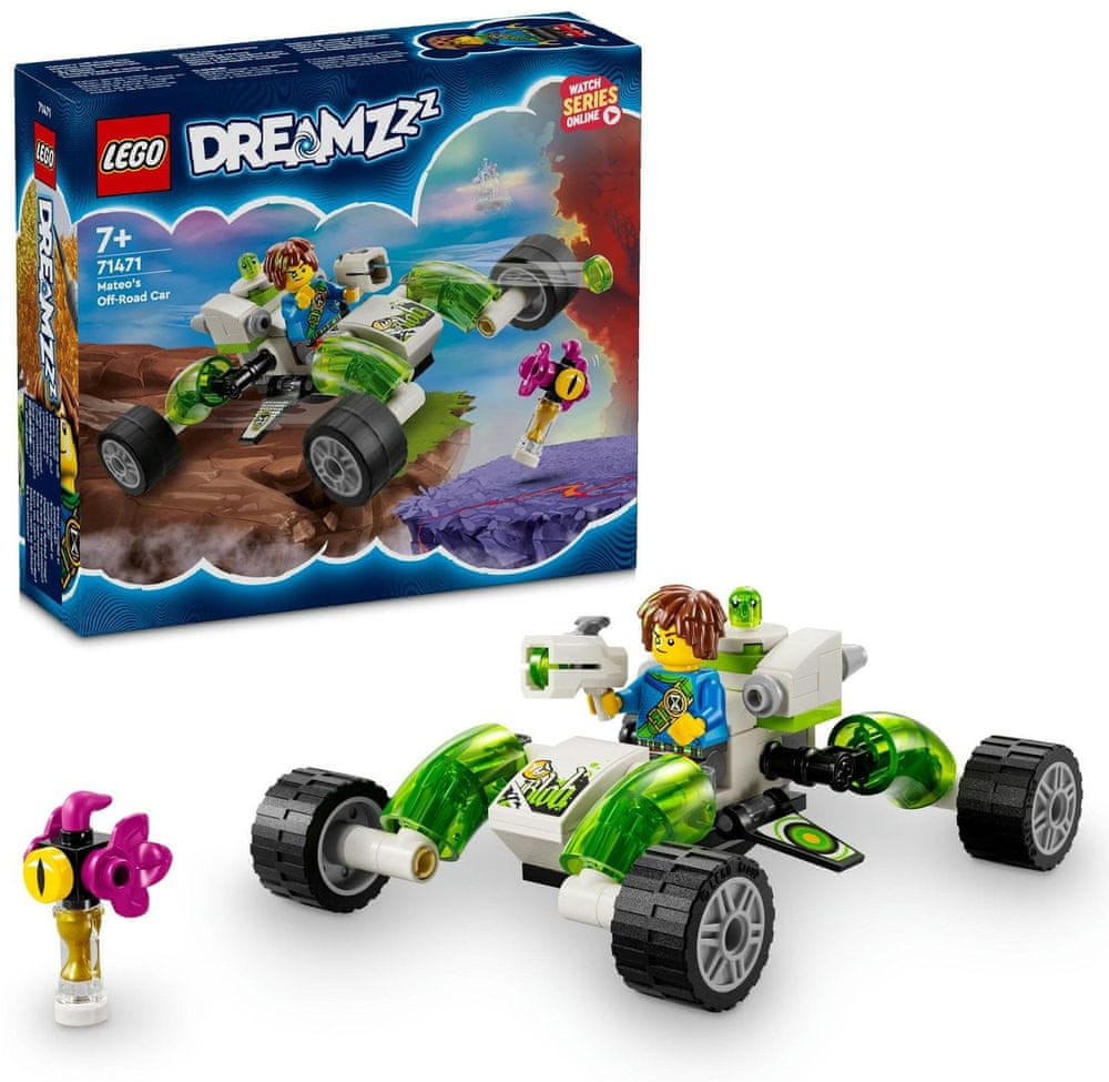 Levně LEGO DREAMZzz 71471 Mateo a jeho terénní auto