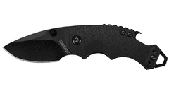 Kershaw 8700BLK SHUFFLE ALL BLACK kapesní multifunkční nůž 6 cm, celočerná, GFN 