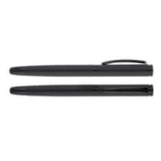 MPM QUALITY Luxusní kovové pero Clio, černá