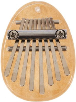 hudební nástroj kalimba cega ocelové plátky akrylové tělo snadná hra krásný zvonivý zvuk