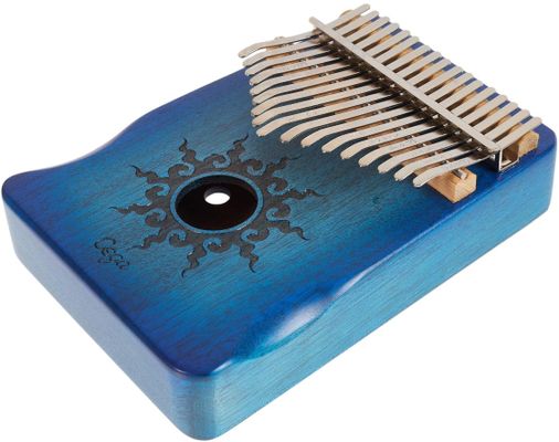 hudební nástroj kalimba Cega CKR-11 ocelové plátky dřevěné tělo snadná hra krásný zvonivý zvuk 