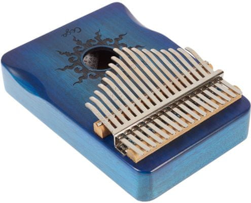 hudební nástroj kalimba Cega CKR-11 ocelové plátky dřevěné tělo snadná hra krásný zvonivý zvuk
