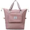Cestovní taška, Skládací cestovní taška, Dámská cestovní taška, 42 x 38 x 22 cm | BAGPLUS Růžová