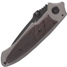 Fox Knives BF-73 Black Fox kapesní nůž 8 cm, titanový povlak, ocel, santalové dřevo