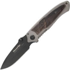 Fox Knives BF-73 Black Fox kapesní nůž 8 cm, titanový povlak, ocel, santalové dřevo
