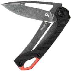 Fox Knives BF-745 BLACK FOX RACLI kapesní nůž 6 cm, Black Stonewash, černá, G10 