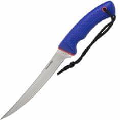 Fox Knives BF-CL22P BLACK FOX FILET rybářský nůž 22 cm, modrá, polypropylen, pouzdro polypropylen