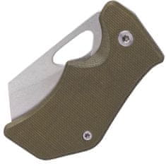 Fox Knives BF-752 OD BLACK FOX KIT kapesní nůž 5 cm, Stonewash, zelená, G10
