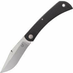 Fox Knives FX-582 CF LIBAR kapesní nůž 7 cm, uhlíkové vlákno, kožené pouzdro