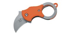 Fox Knives FX-535 O MINI-KA ORANGE malý kapesní nůž - karambit 2,5 cm, oranžová, FRN