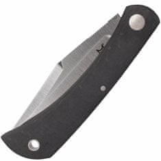 Fox Knives FX-582 CF LIBAR kapesní nůž 7 cm, uhlíkové vlákno, kožené pouzdro