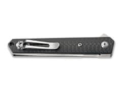 Böker Plus 01BO256 Kwaiken Mini kapesní nůž 8 cm, uhlíkové vlákno, Flipper, spona