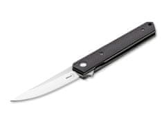 Böker Plus 01BO256 Kwaiken Mini kapesní nůž 8 cm, uhlíkové vlákno, Flipper, spona