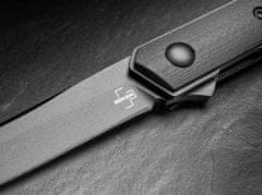 Böker Plus 01BO329 Kwaiken Air Mini All Black kapesní nůž 7,8 cm, černá, G10, spona