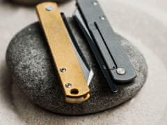 Böker Plus 01BO368 Zenshin kapesní nůž 7,5 cm, Stonewash, nerezavějící ocel, spona