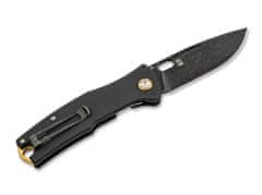 Böker Plus 01BO375 Fieldfolder kapesní nůž 8,6 cm, černá, Stonewash, G10, nylonové pouzdro