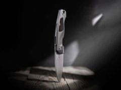 Böker Plus 01BO463 Aluma kapesní nůž 9,1 cm, Stonewash, šedá, hliník, dřevo, spona