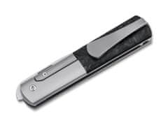 Böker Plus 01BO490 URBAN BARLOW MCF kapesní nůž 7,7 cm, uhlíkové vlákno, titan, nylonové pouzdro