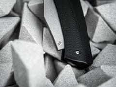 Böker Plus 01BO499 SAMOSAUR kapesní nůž 8,7 cm, Stonewash, černá, G10, nylonové pouzdro