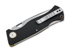 Böker Plus 01BO545 EPICENTER kapesní nůž 8,8 cm, černá, žlutá, G10, spona, nylonové pouzdro