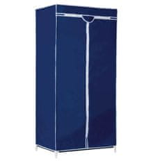 Alpina Textilní šatní skříň 75x50x160cm tmavě modráED-208328