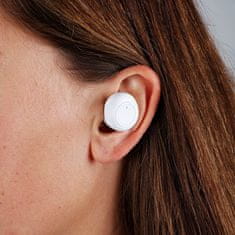Grundig Bezdrátová sluchátka do uší s nabíječkou bílá