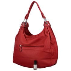 Maria Marni Trendy dámská kabelka přes rameno Cicinna, červená