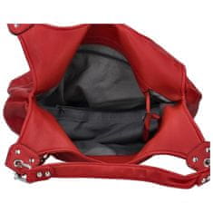Maria Marni Trendy dámská kabelka přes rameno Cicinna, červená
