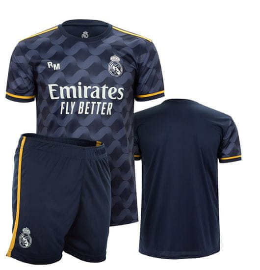 FotbalFans Dětský tréninkový dres Real Madrid FC, tričko a šortky