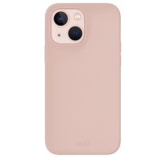 UNIQ UNIQ Lino Hue silikonový kryt iPhone 13, růžový Růžová