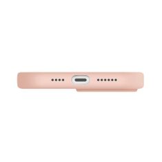 UNIQ Lino Hue kryt s MagSafe na iPhone 13 Růžová