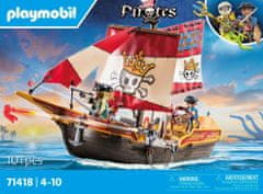 Playmobil Playmobil sada kostek pirátské lodi 71418 ff