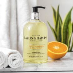 Baylis & Harding tekuté mýdlo a mléko na ruce 2x500ml, Mandarinka a grepfruit
