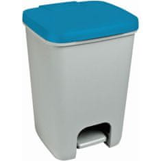 Curver Odpadkový koš Essentials šedý/modrý 20L