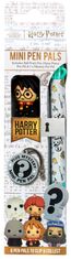 CurePink Plastová propiska s připínacími figurkami Harry Potter: Mini kamarádi (propiska, Harry figurka, blindbox figurka)