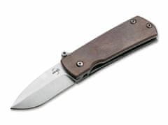 Böker Plus 01BO362 Shamsher Copper automatický nůž 5 cm, měď, nylonové pouzdro