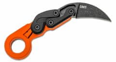 CRKT CR-4041O PROVOKE ORANGE kapesní nůž - karambit 6,3 cm, Stonewash, oranžová, Grivory