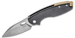 CRKT CR-5317D2 PILAR III BLACK kapesní nůž 7,5 cm, Stonewash, černá, G10