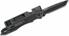 CRKT CR-7051 SEPTIMO MULTI-TOOL multifunkční kapesní nůž 7,3 cm, celočerná, hliník, GFN