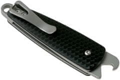 CRKT CR-7086 DUALLY BLACK kapesní nůž 4,4 cm, černá, FRN, otvírák na láhve